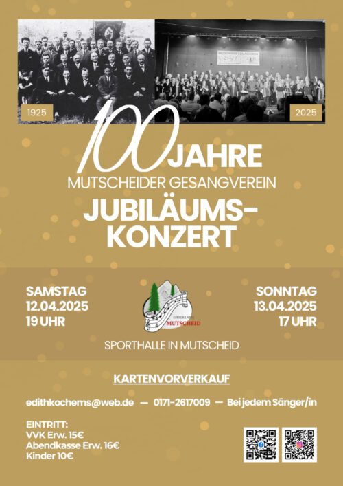 100 Jahr Jubiläumskonzert